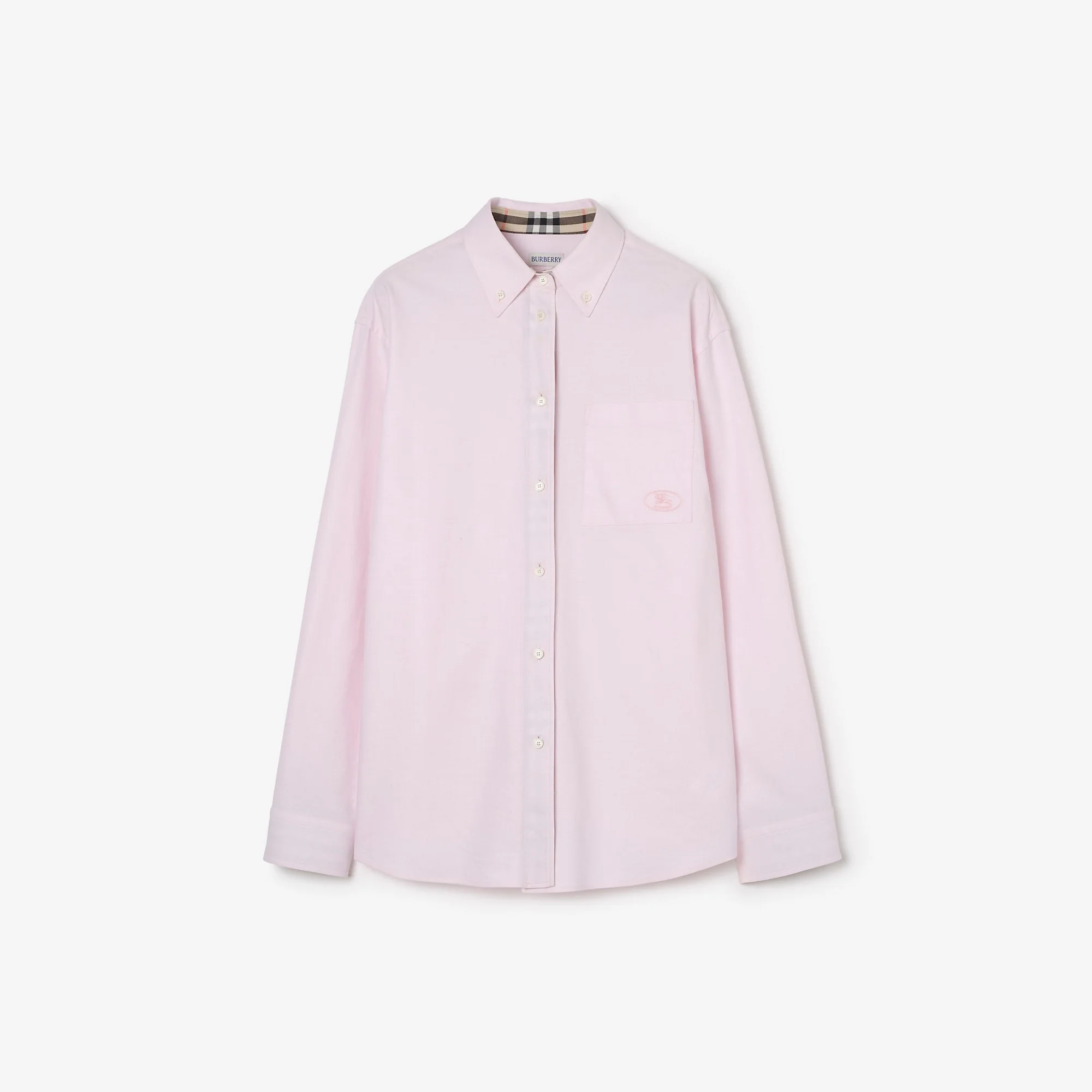 Relaxed Fit Cotton Oxford Shirt - 1