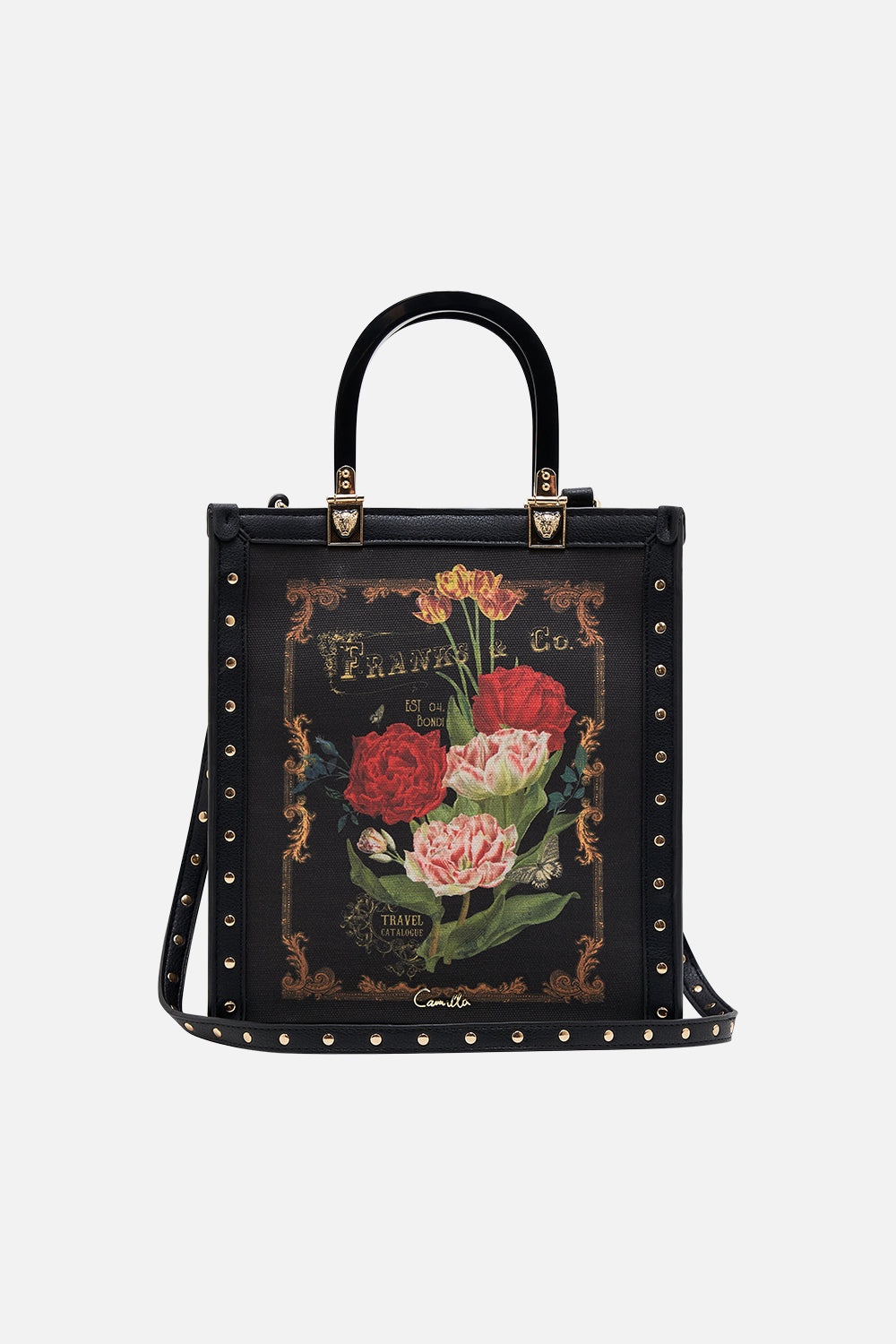 NORTH SOUTH TOTE WITH SMOOTH HANDLE - 4