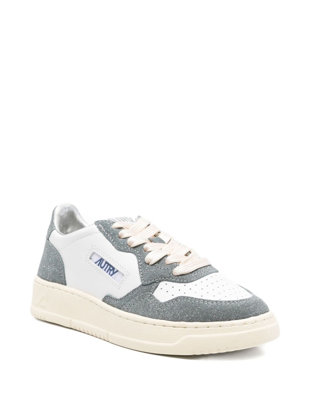 Medalist leather suede sneakers - 2