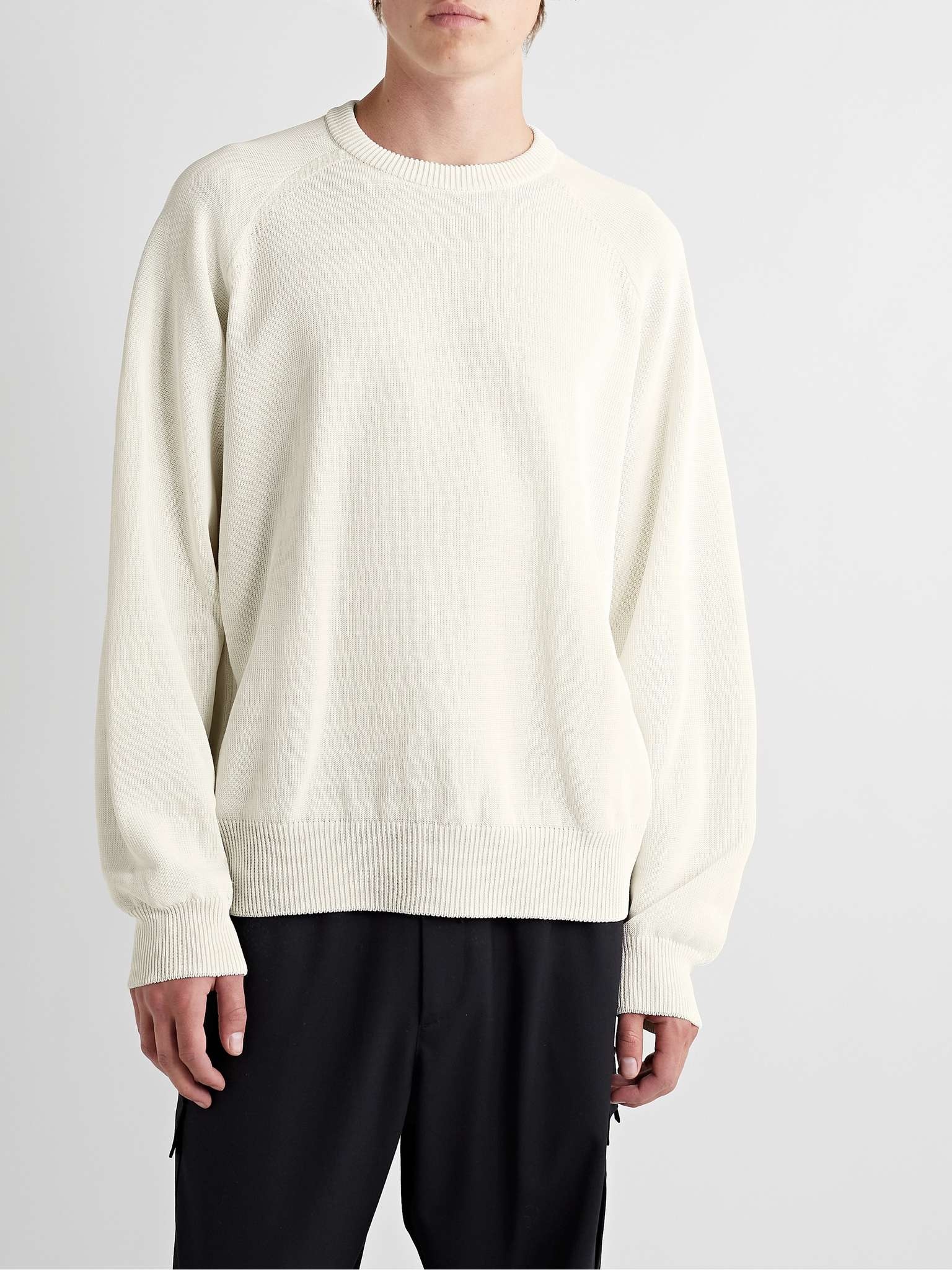 Logo-Jacquard Knitted Sweater - 4