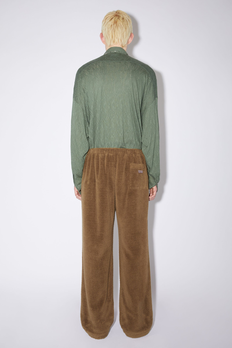 Teddy fleece trousers - Hazel beige 3
