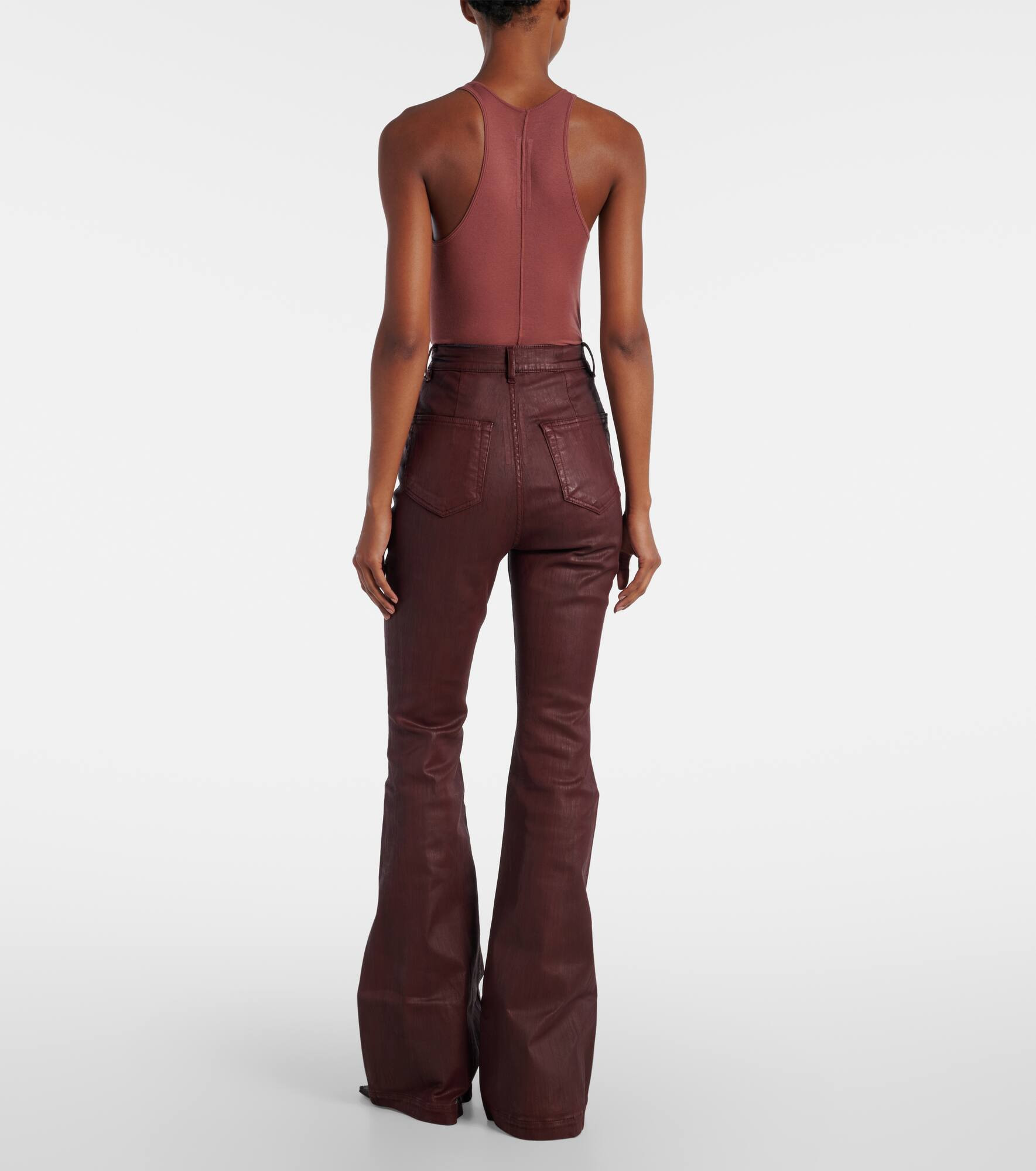 Bolan high-rise bootcut jeans - 3