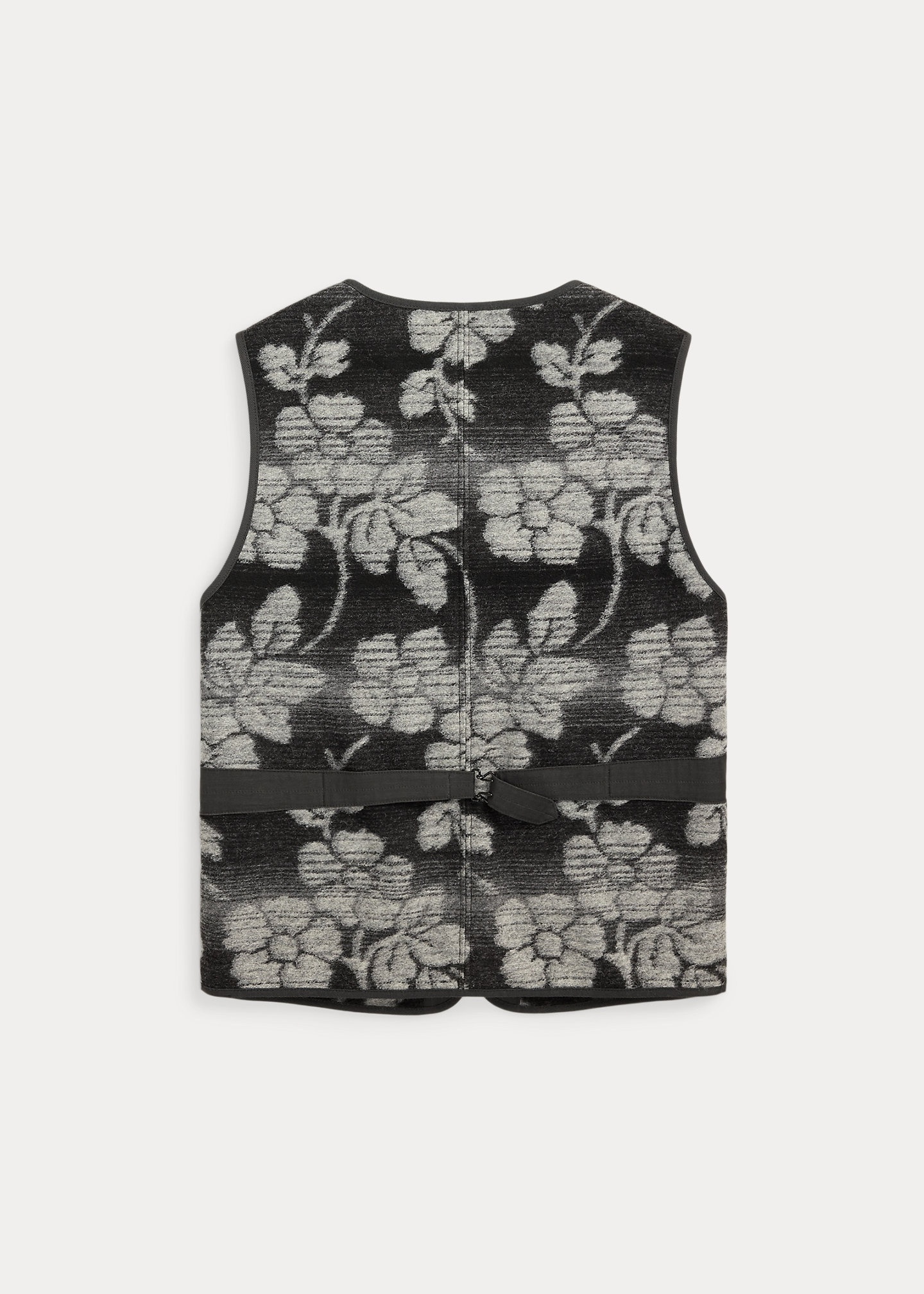 Floral Pile Fleece Vest - 2