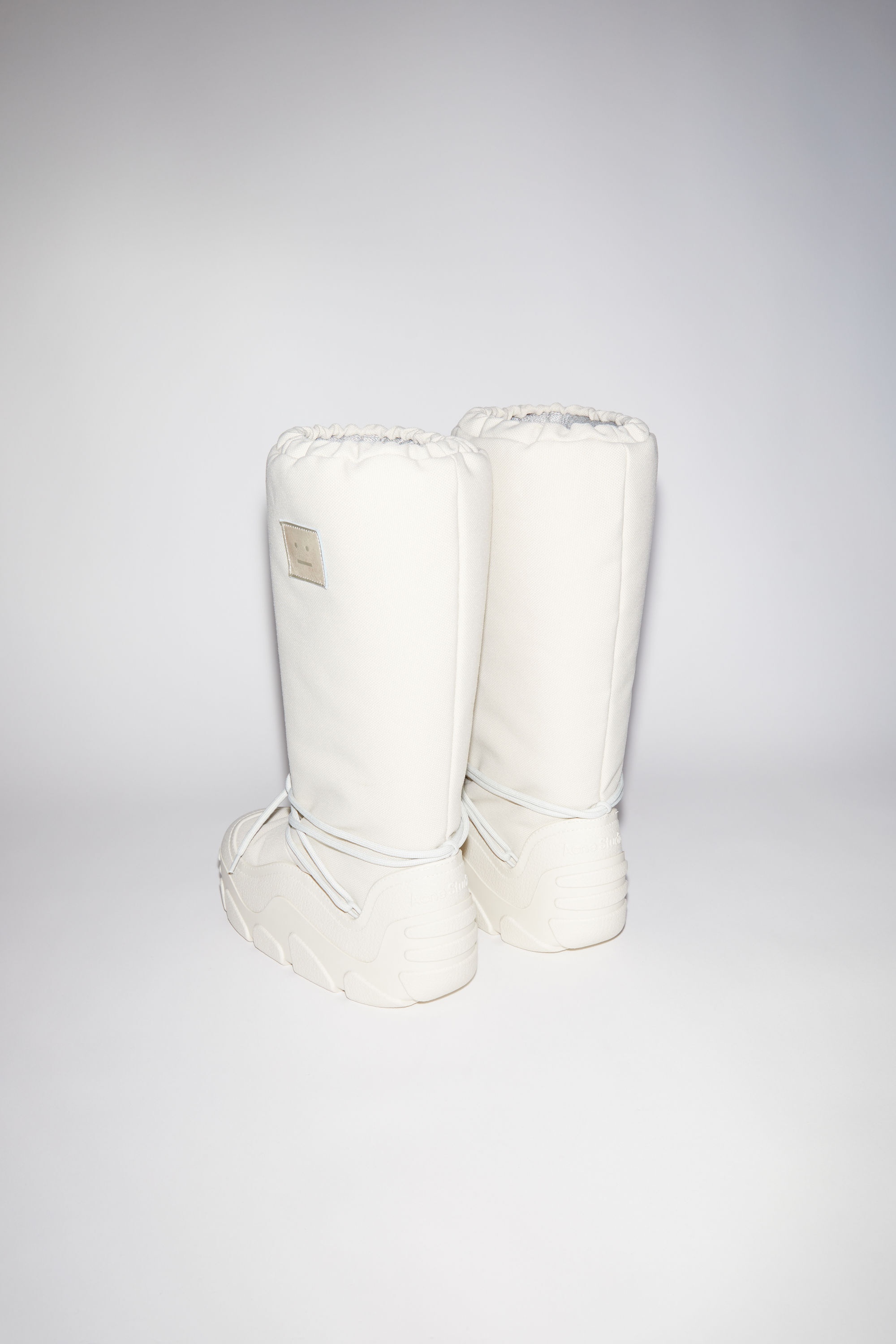 Platform snow boots - White/beige - 4