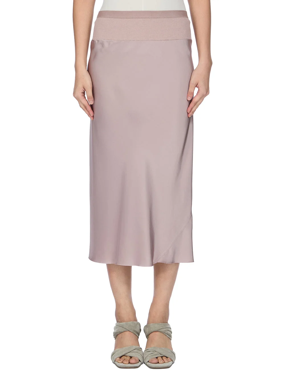KNEE BIAS SKIRT - 1