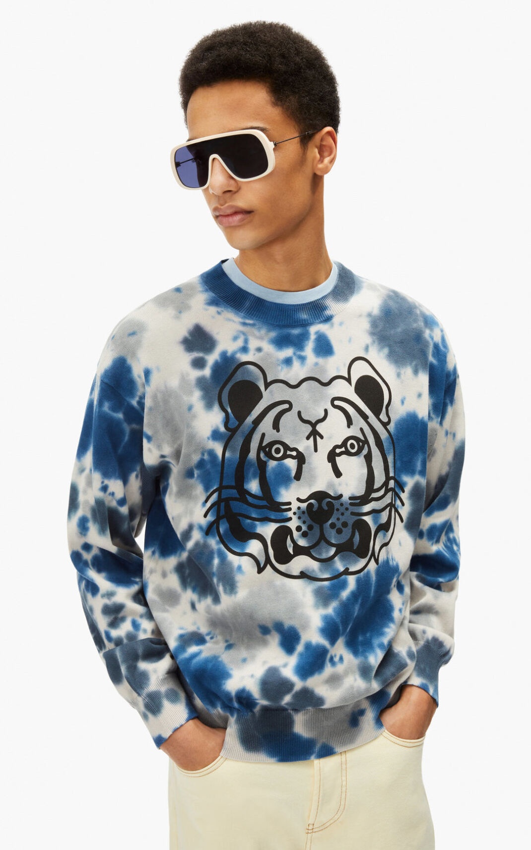 K-Tiger tie-dyed jumper - 2