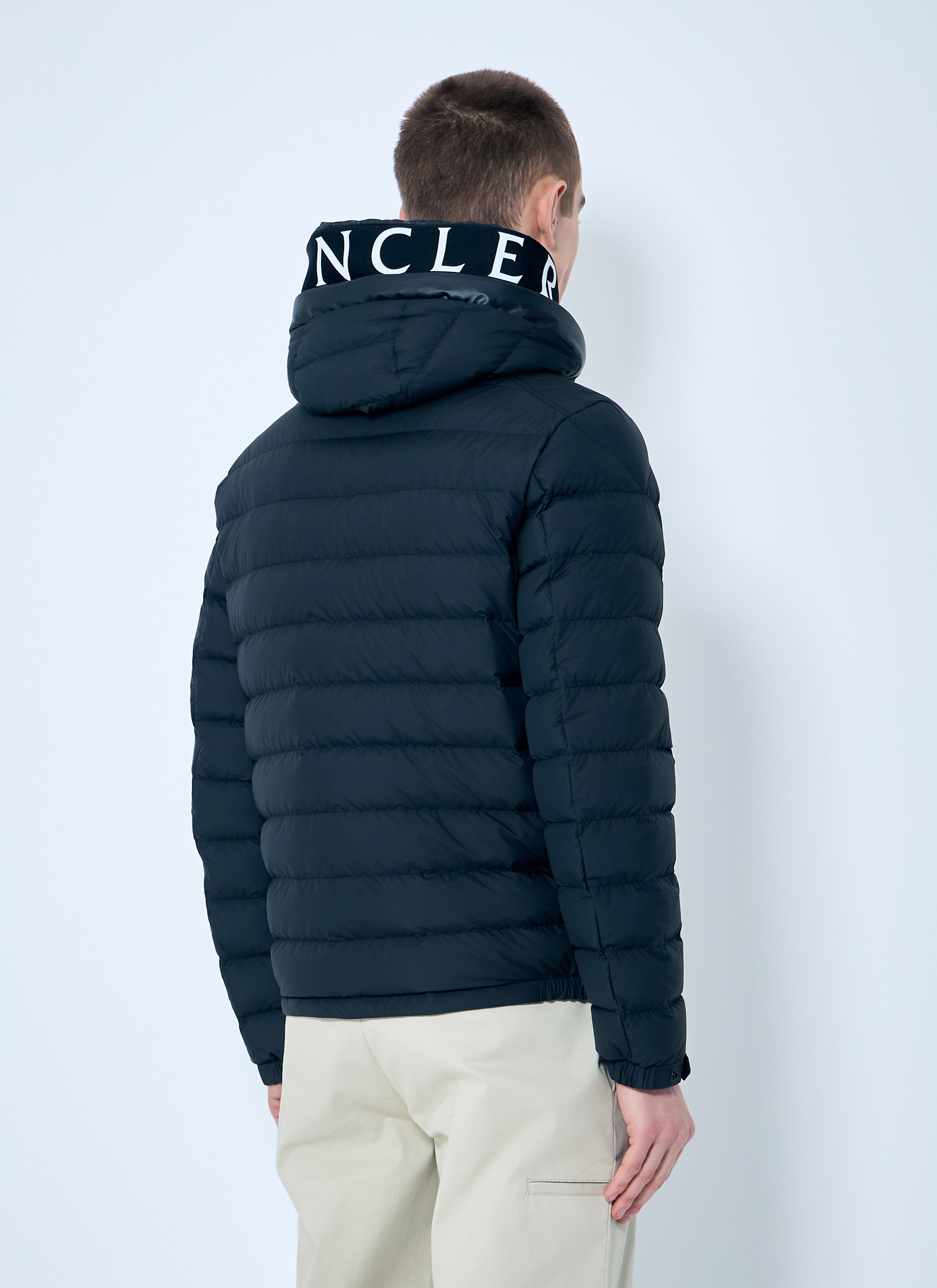 Moncler Chevrerie Hooded Short Down Jacket | lncc | REVERSIBLE