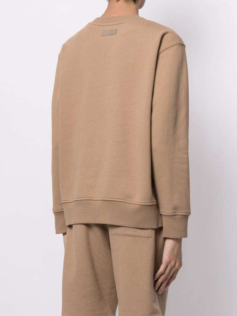logo-patch detail sweatshirt 4
