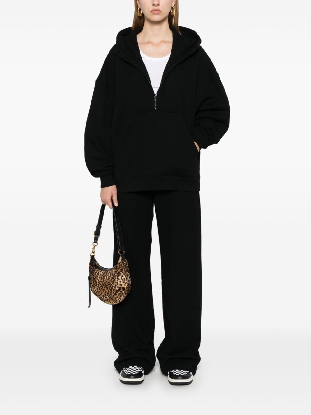 SAINT LAURENT Wide Leg Track Pants | spinnaker | REVERSIBLE