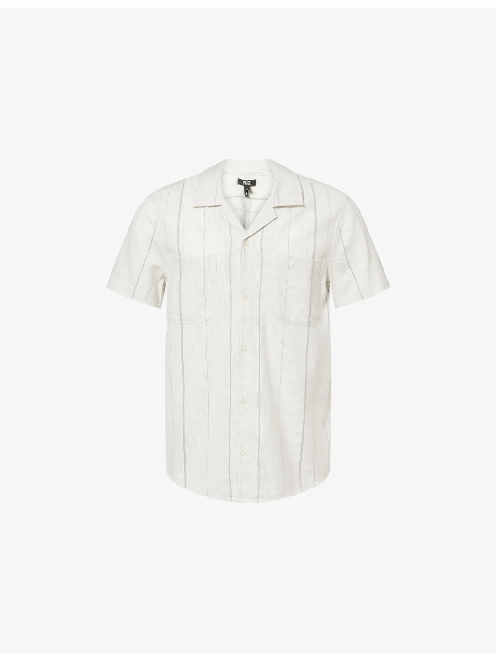 Jacobson Striped Cotton-Blend Shirt - 1