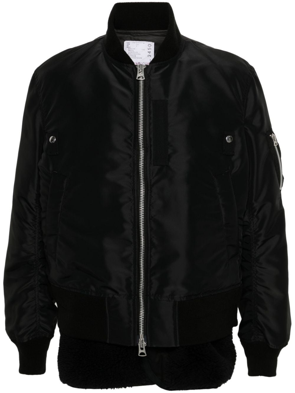 twill bomber jacket - 1