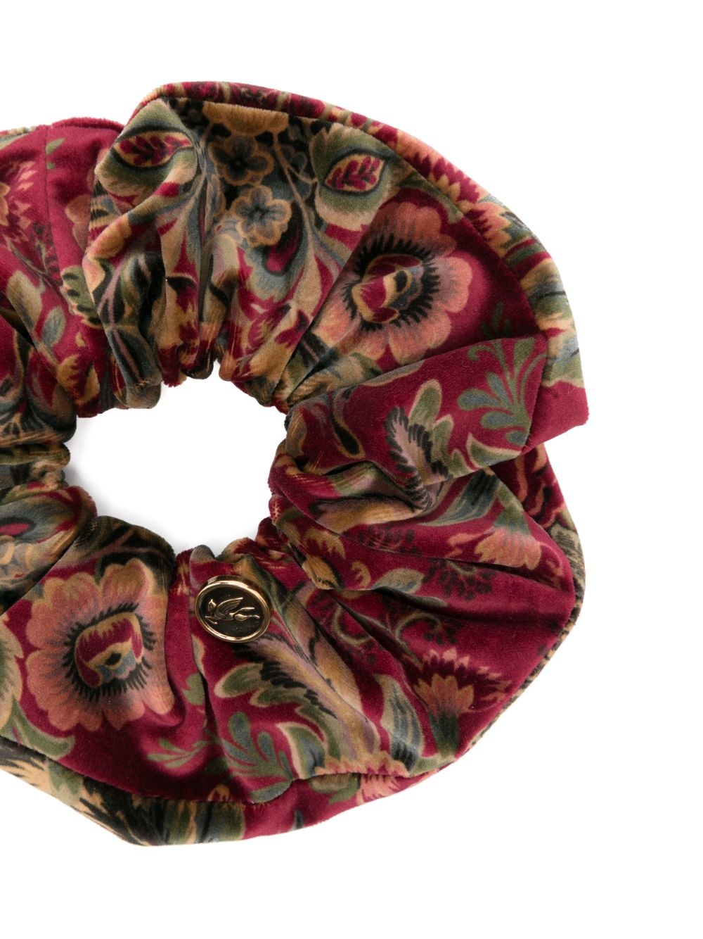 floral-print scrunchie - 2