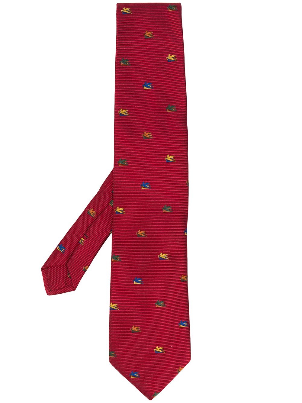 paisley print tie - 1