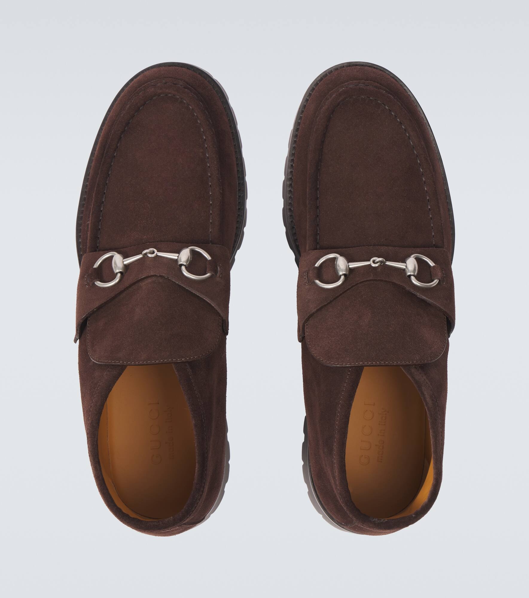 Horsebit suede desert boots - 4