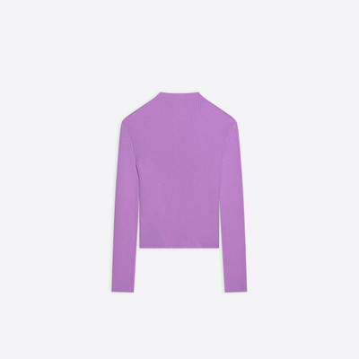 BALENCIAGA Women's Sweater in Purple outlook