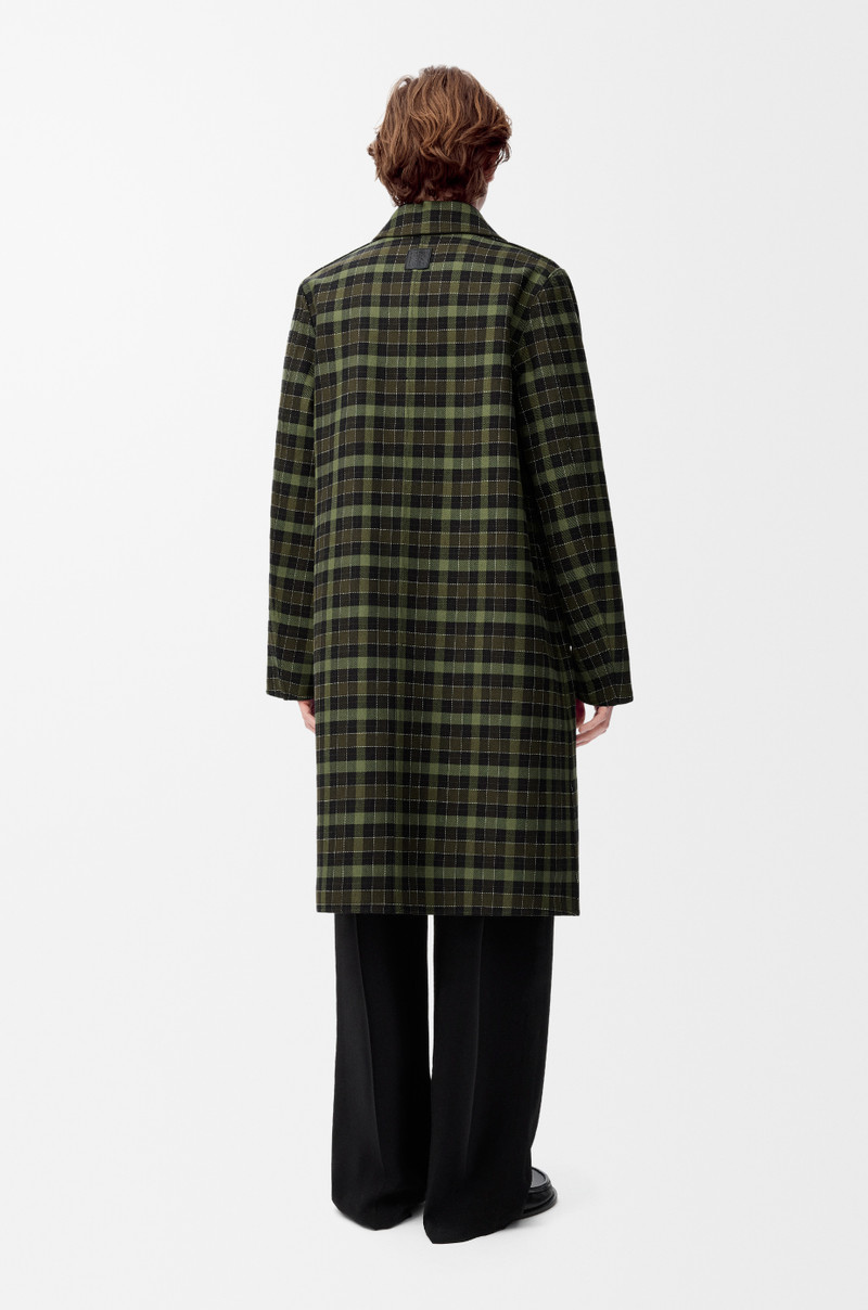 Coat in cotton and wool 5