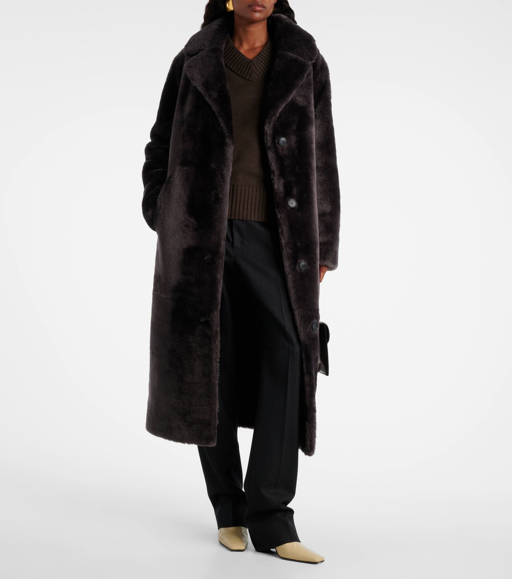 Shearling coat - 2