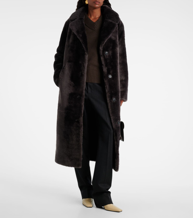 Yves Salomon Shearling coat outlook
