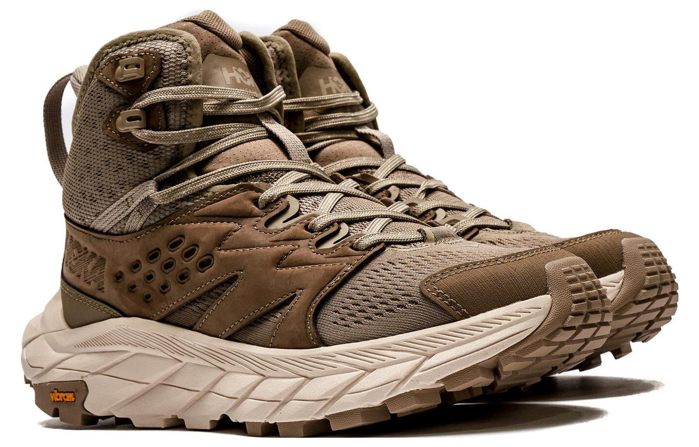 (WMNS) HOKA ONE ONE Anacapa Breeze Mid 'Dune Eggnog' 1134506-DEGG - 3