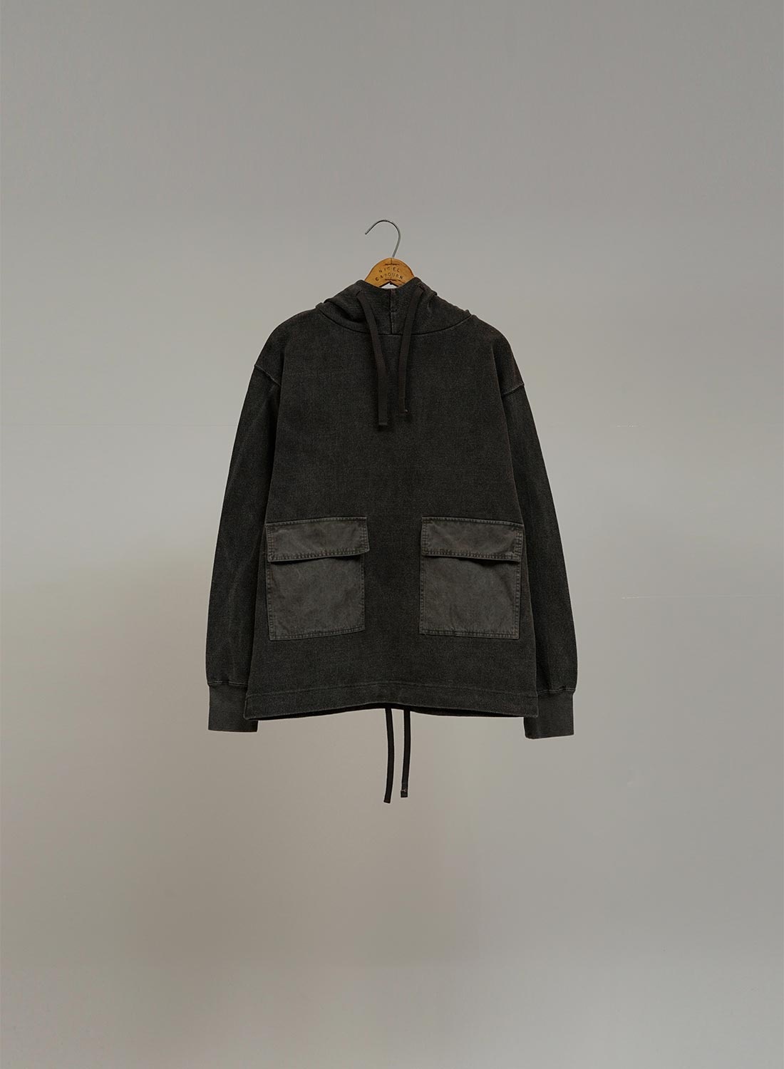 US Navy Smock Shirt in Charcoal - 1