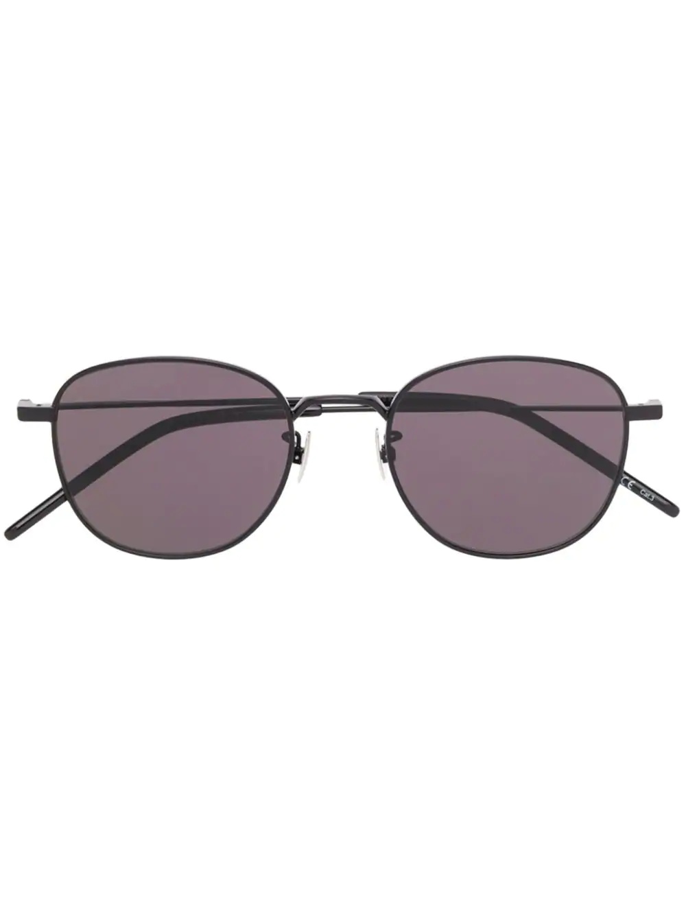 round frame sunglasses - 1