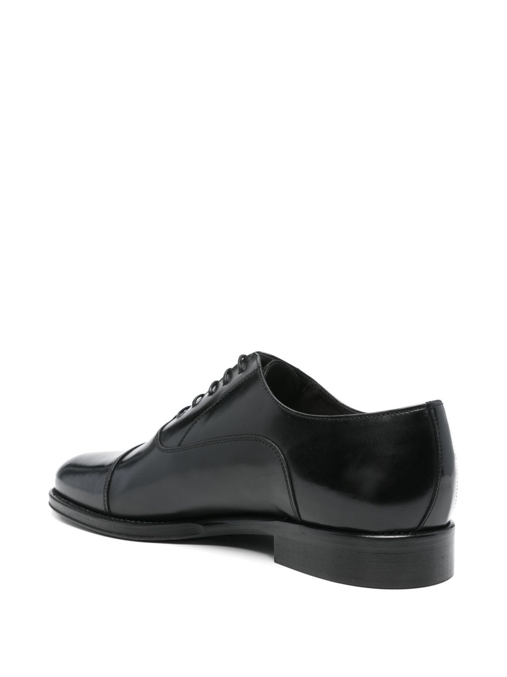 leather derby shoes - 3