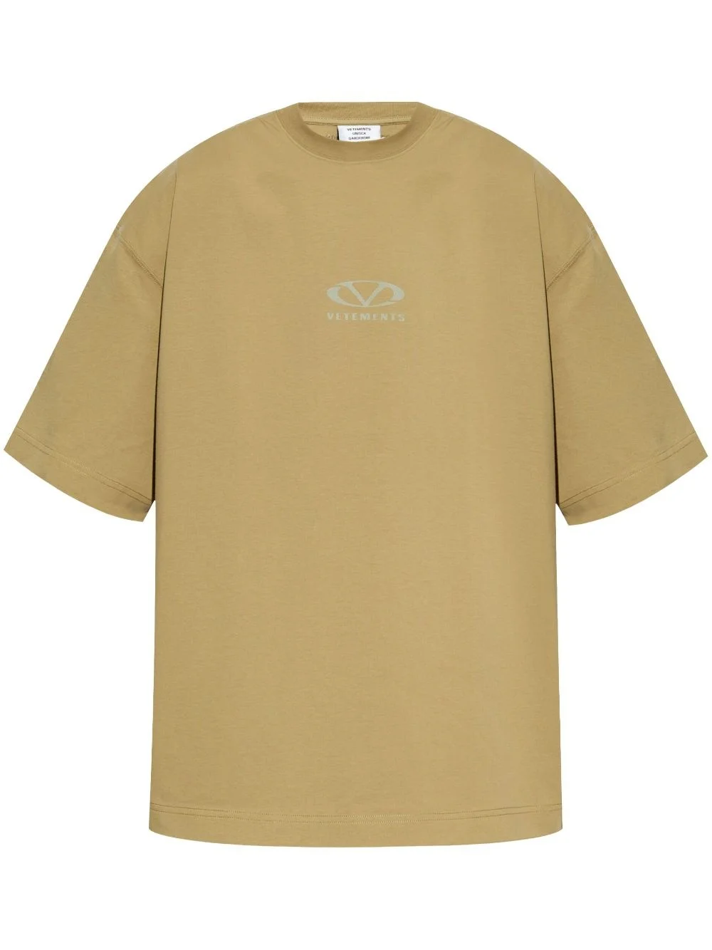 logo-print cotton t-shirt - 1