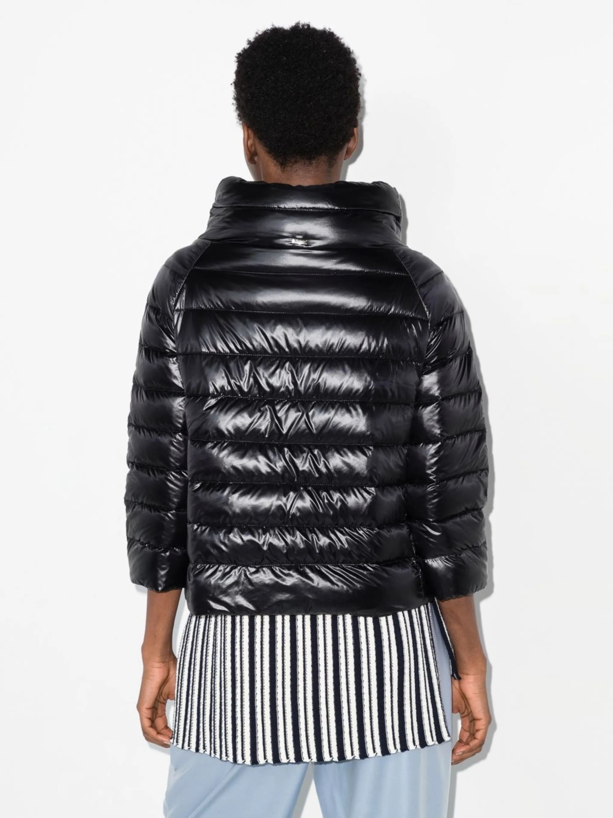 Herno Ultralight Quilted High-shine Puffer Jacket - 3
