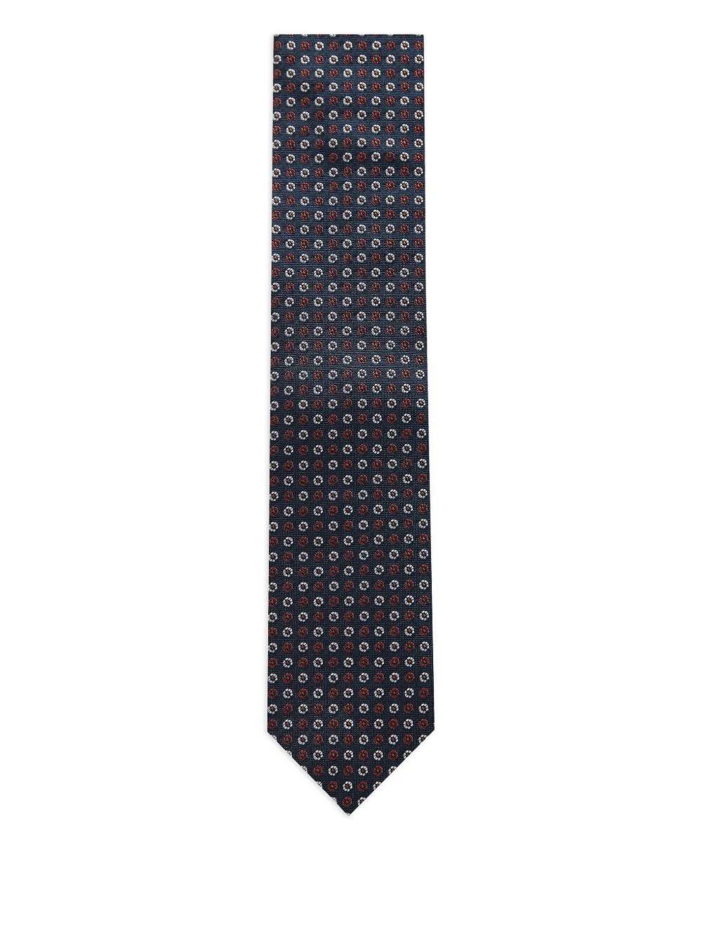 floral-pattern tie - 1