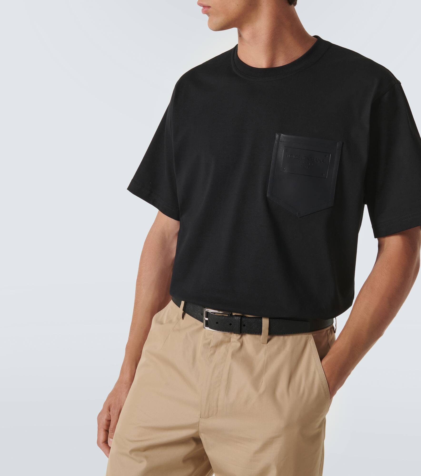 Oversized cotton jersey T-shirt - 5
