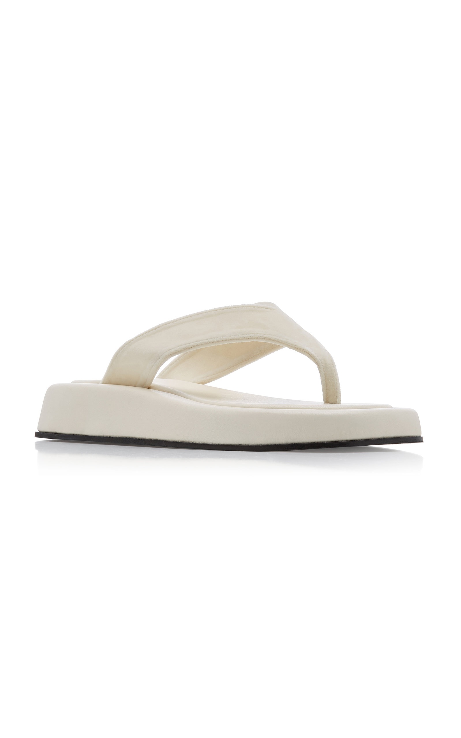 Ginza Thong Sandals white - 5