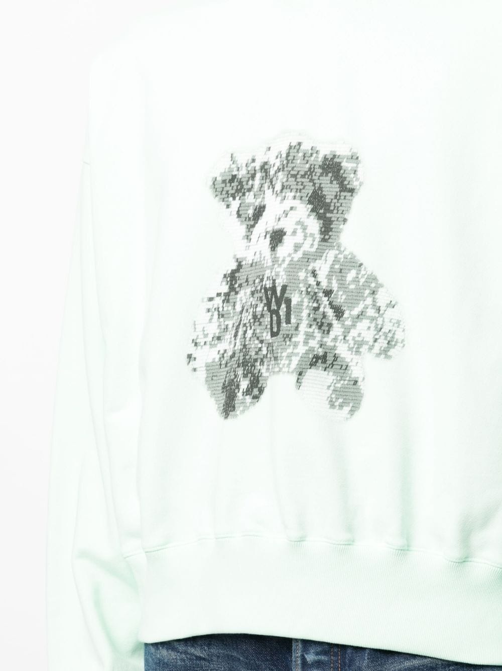 logo-patch cotton hoodie - 5