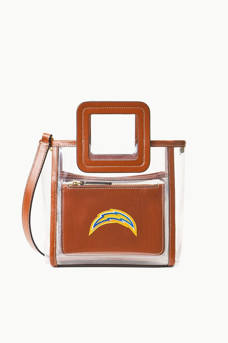 STAUD MINI SHIRLEY BAG X NFL CHARGERS 1
