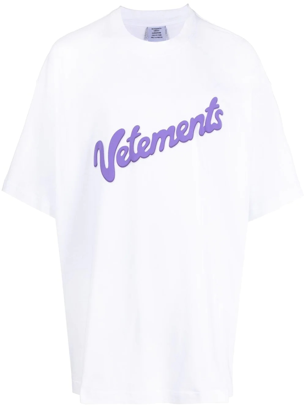 logo-print short-sleeved T-shirt - 1