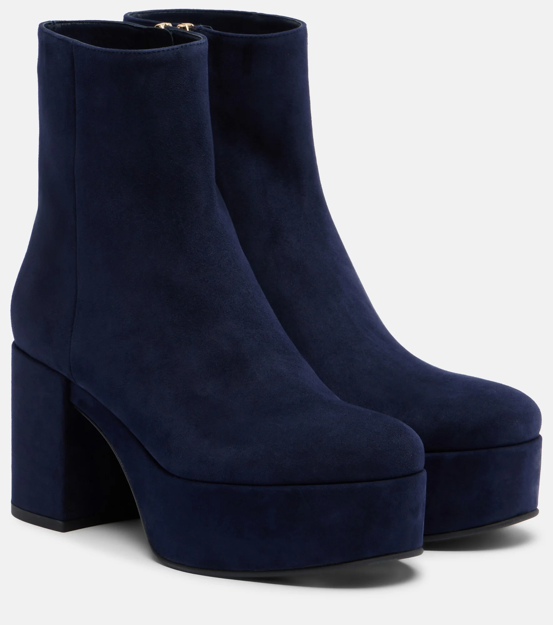 Sally suede platform ankle boots - 1