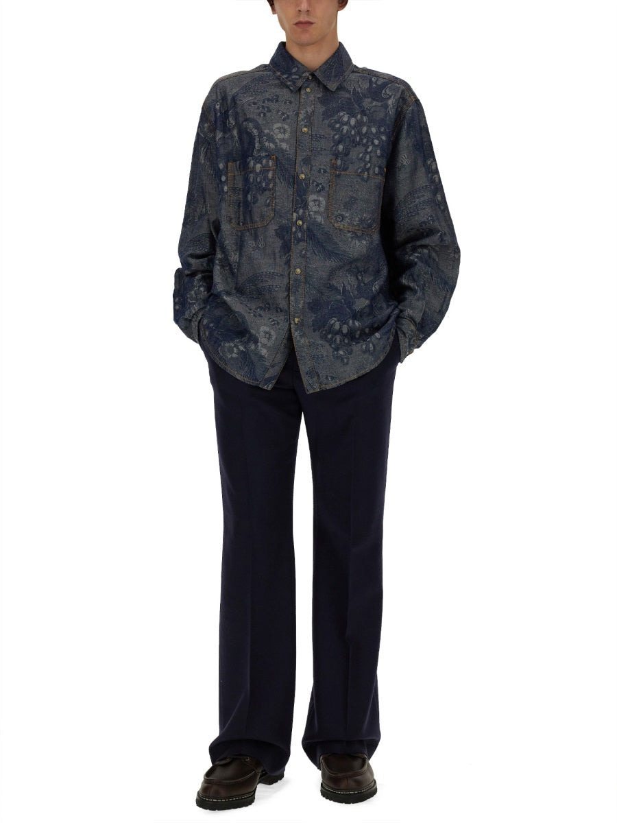 Etro Men Paisley Pattern Shirt - 2
