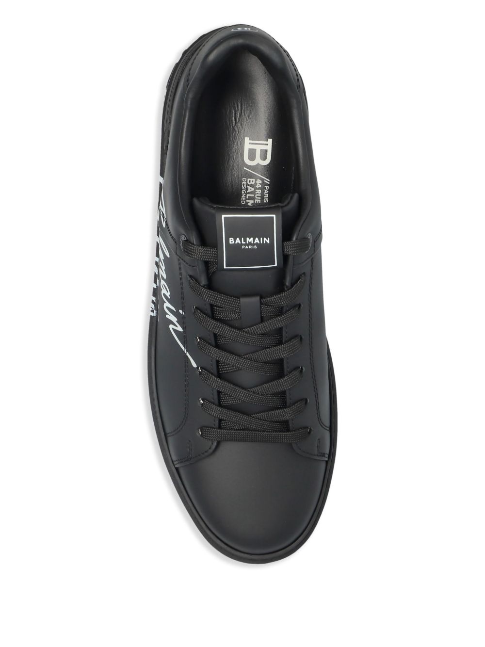 leather sneakers - 4