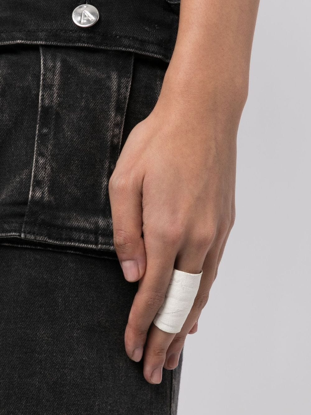 Bandage wide-band ring - 2