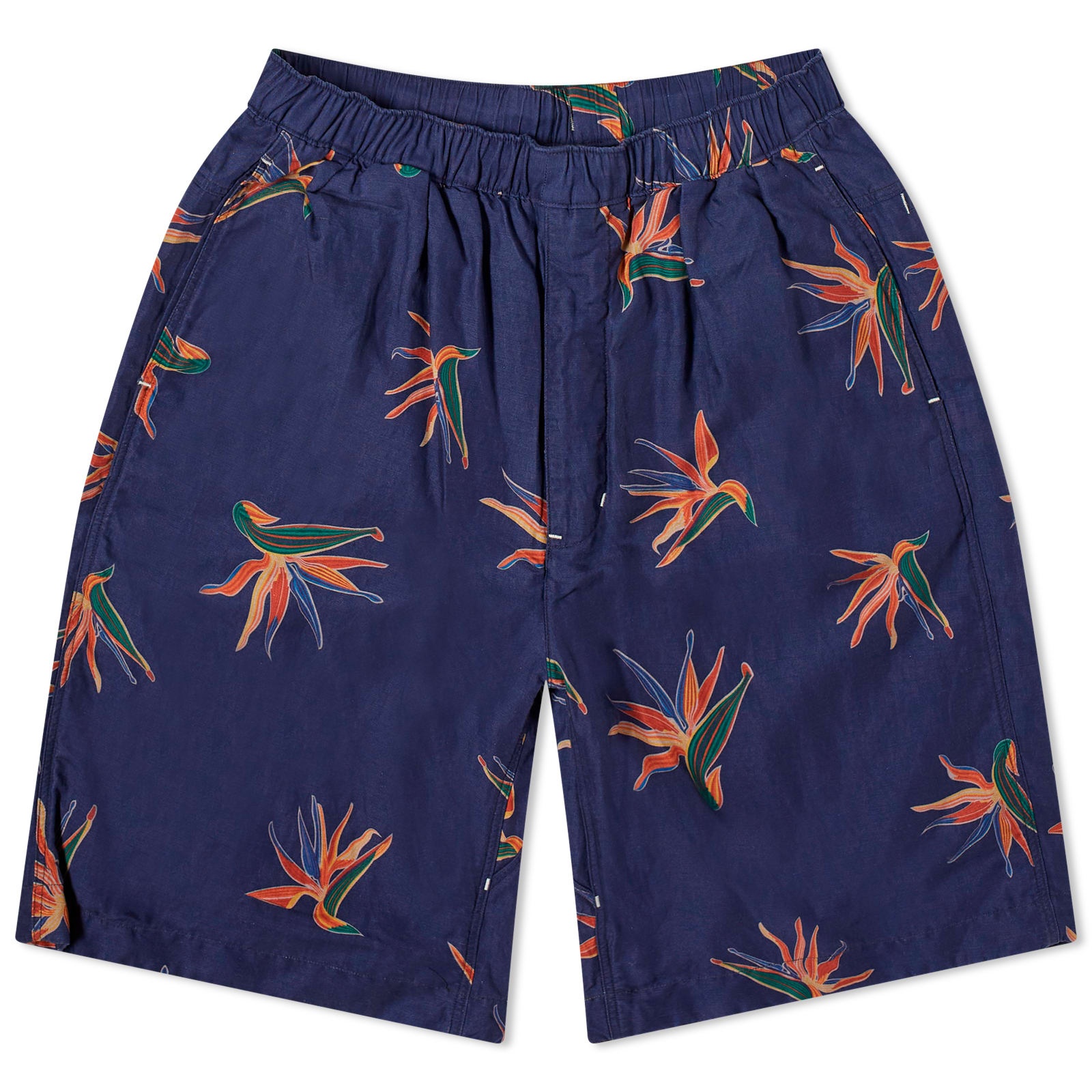 Nanamica Cupra Hemp Aloha Shorts - 1
