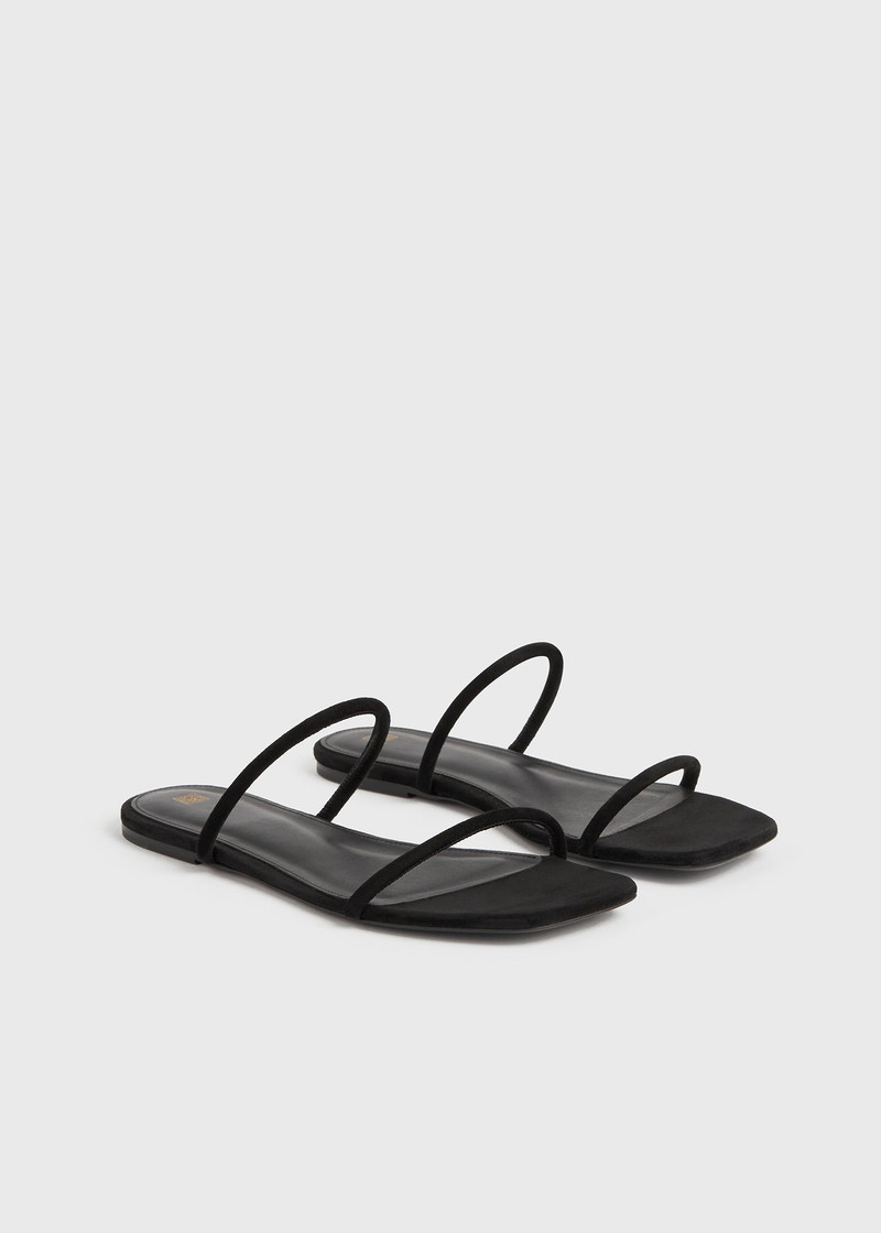 Totême The Minimalist Slide black outlook