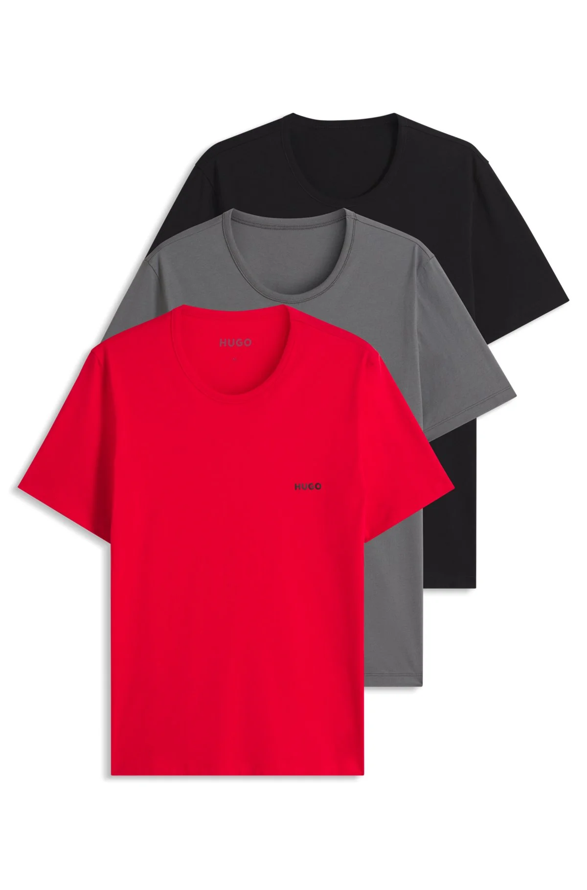 THREE-PACK OF COTTON T-SHIRTS - 1