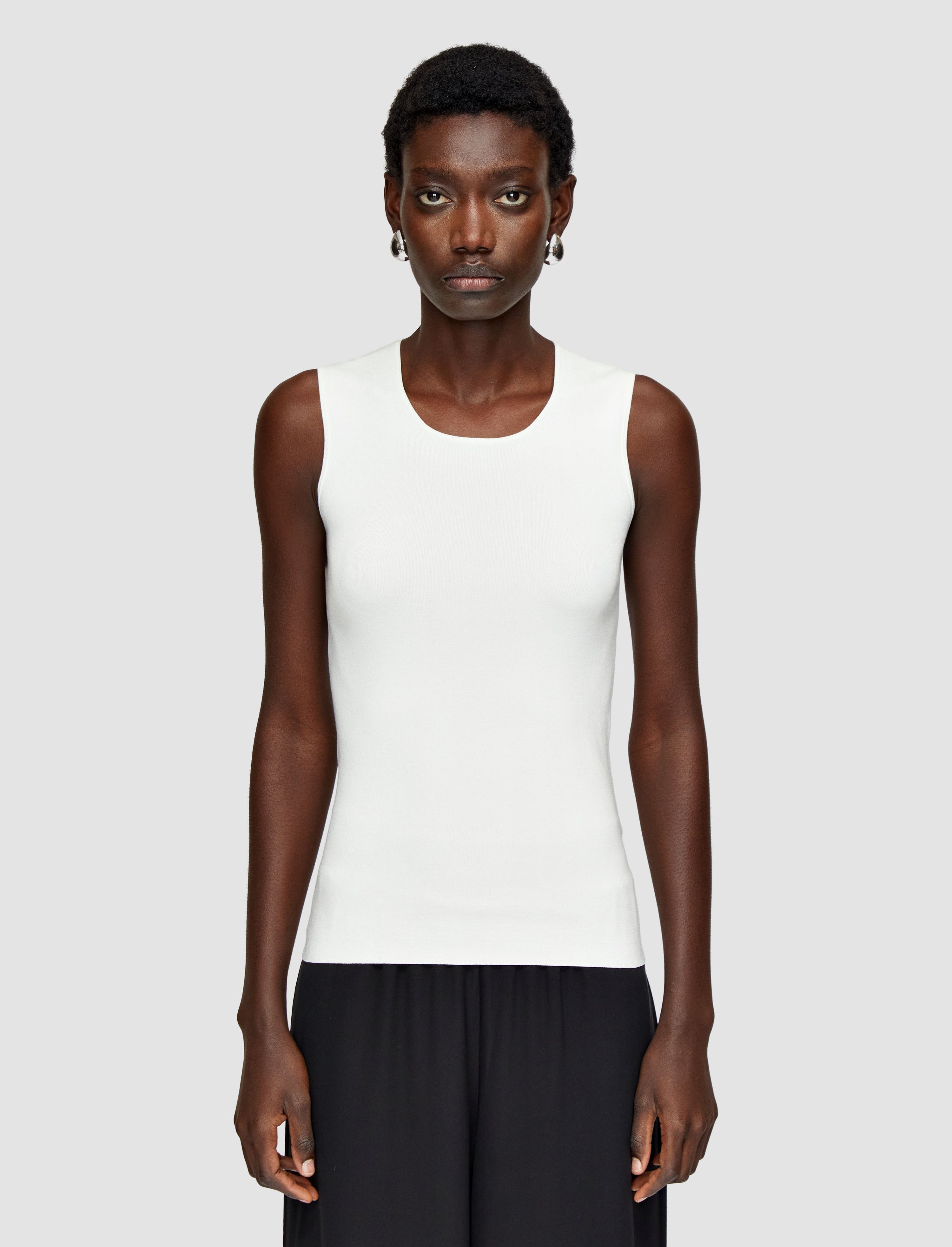 Silk Stretch Tank Top - 3