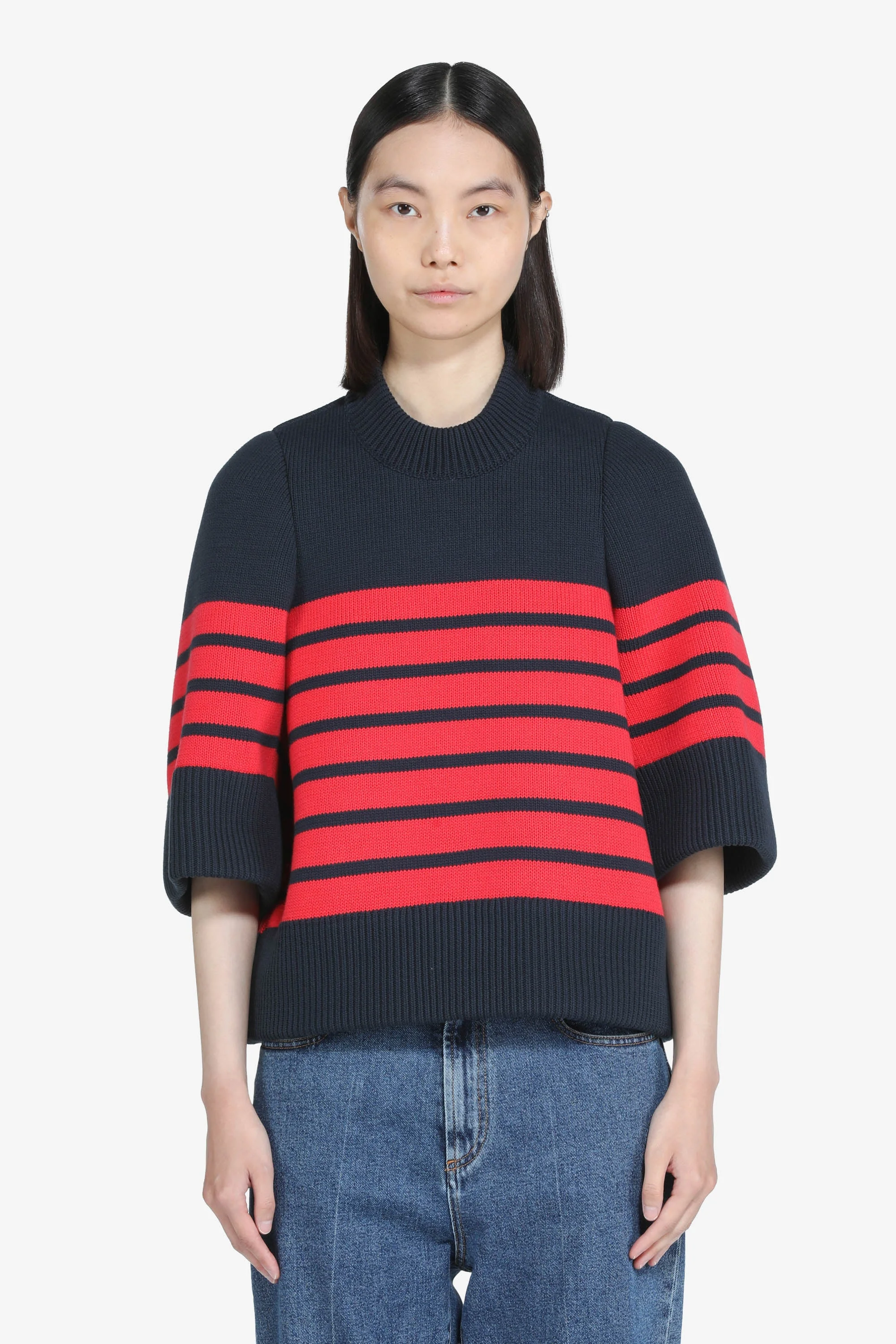 THREE-QUARTER SLEEVE SHIRT - 1