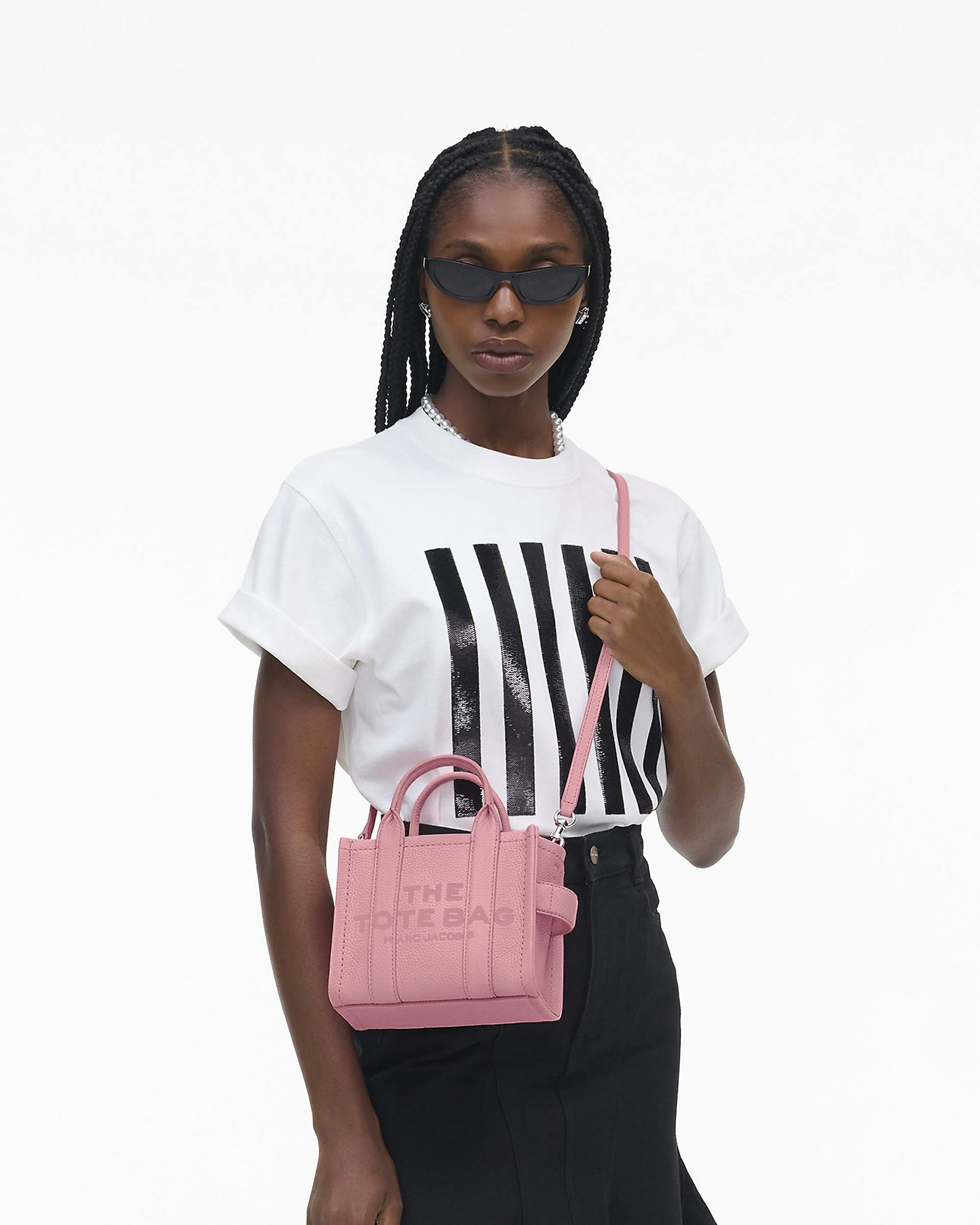THE LEATHER CROSSBODY TOTE BAG - 2