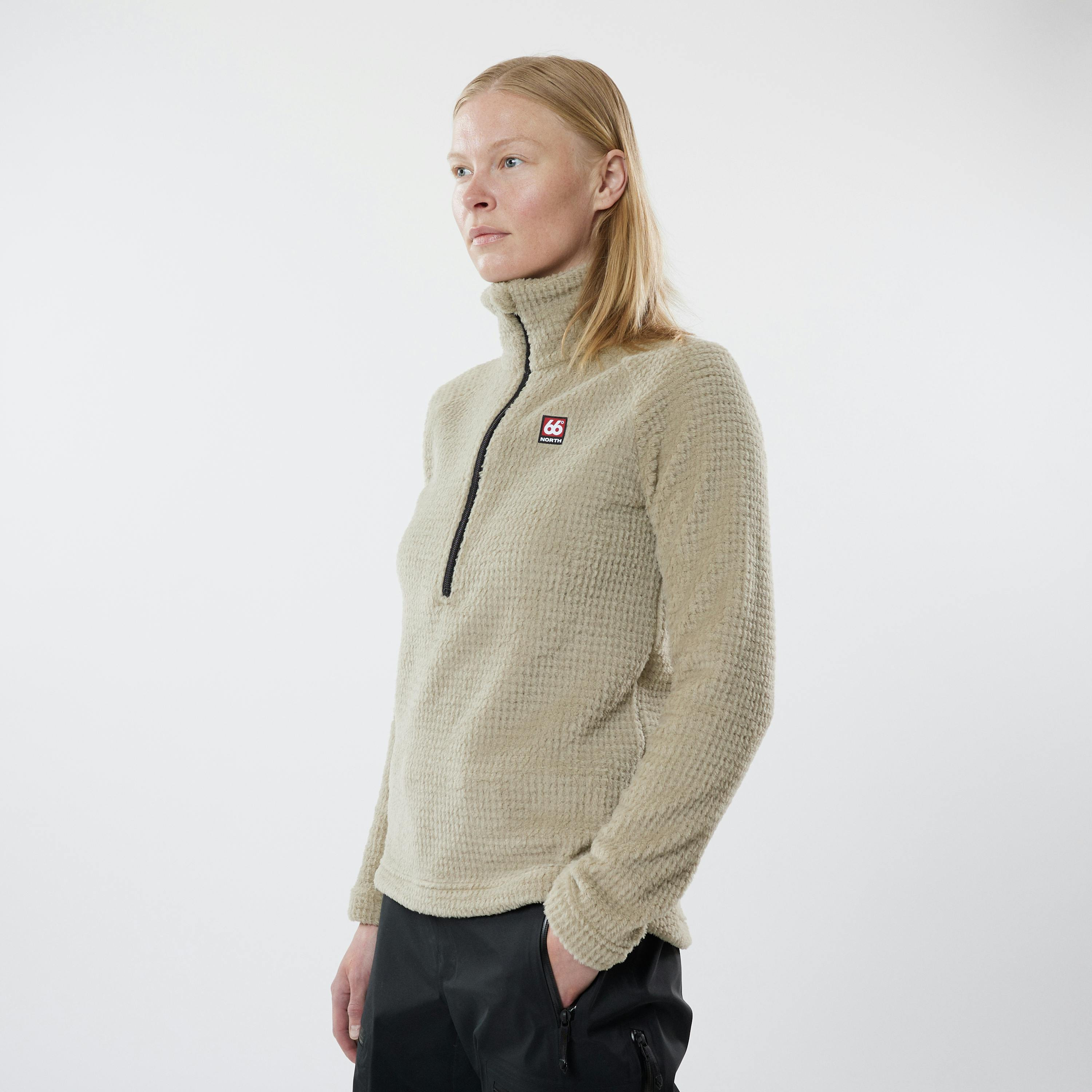 Hrannar Polartec® Alpha®  high-collared zipneck - 4