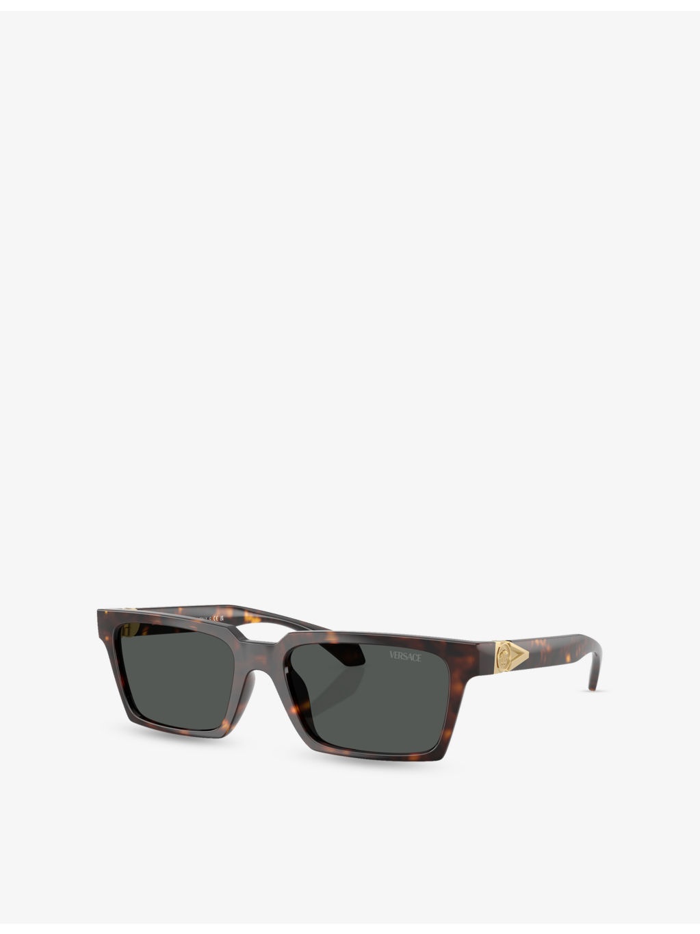 VE4490U Rectangle-Frame Tortoiseshell Acetate Sunglasses - 2