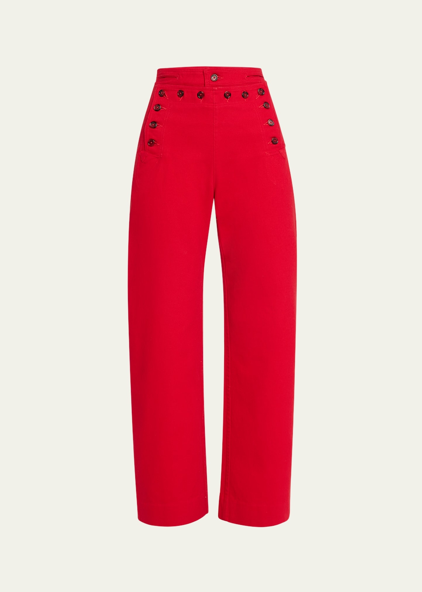 Spring Twill Sailor Trousers - 1