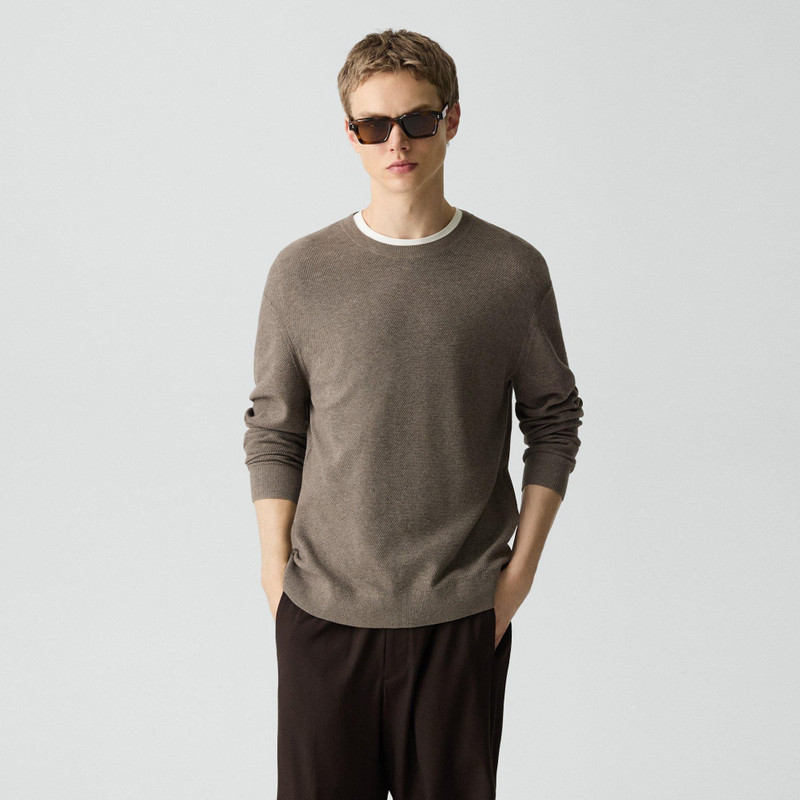 Riland Crewneck Sweater in Light Bilen 2