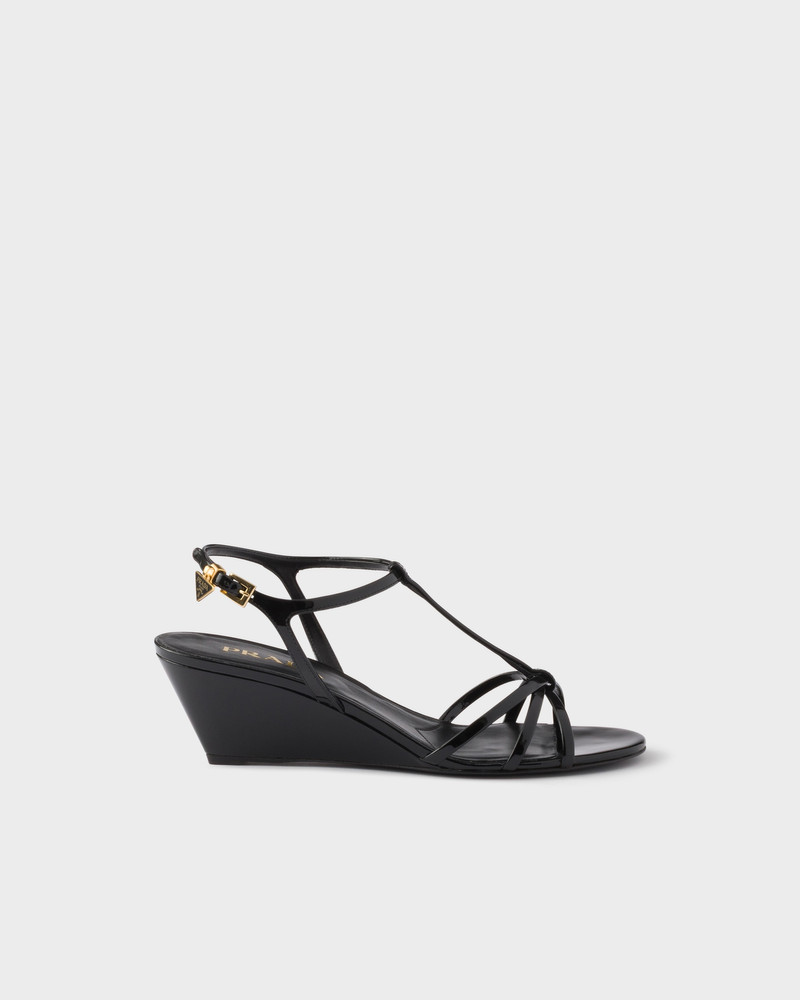 Prada Patent leather sandals outlook