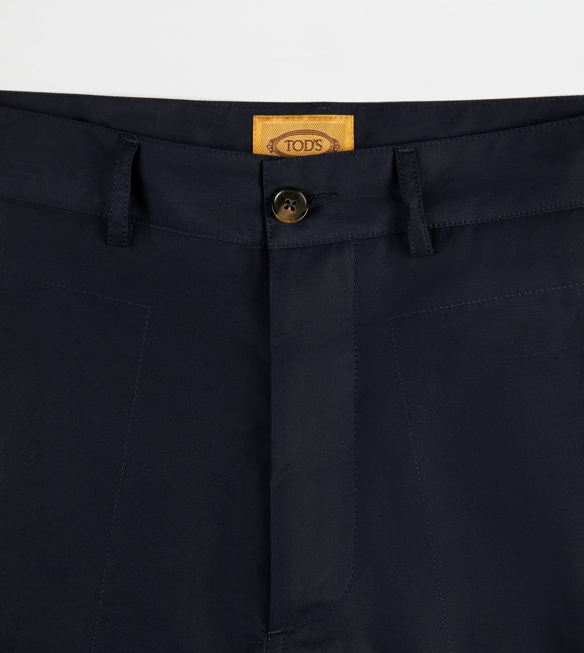 BERMUDA SHORTS IN COTTON - BLUE - 8